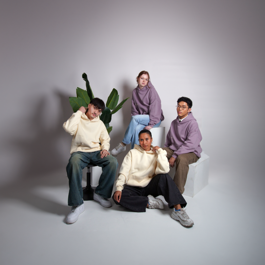 BE THE EXCEPTION HOODIE - BUTTERCREAM