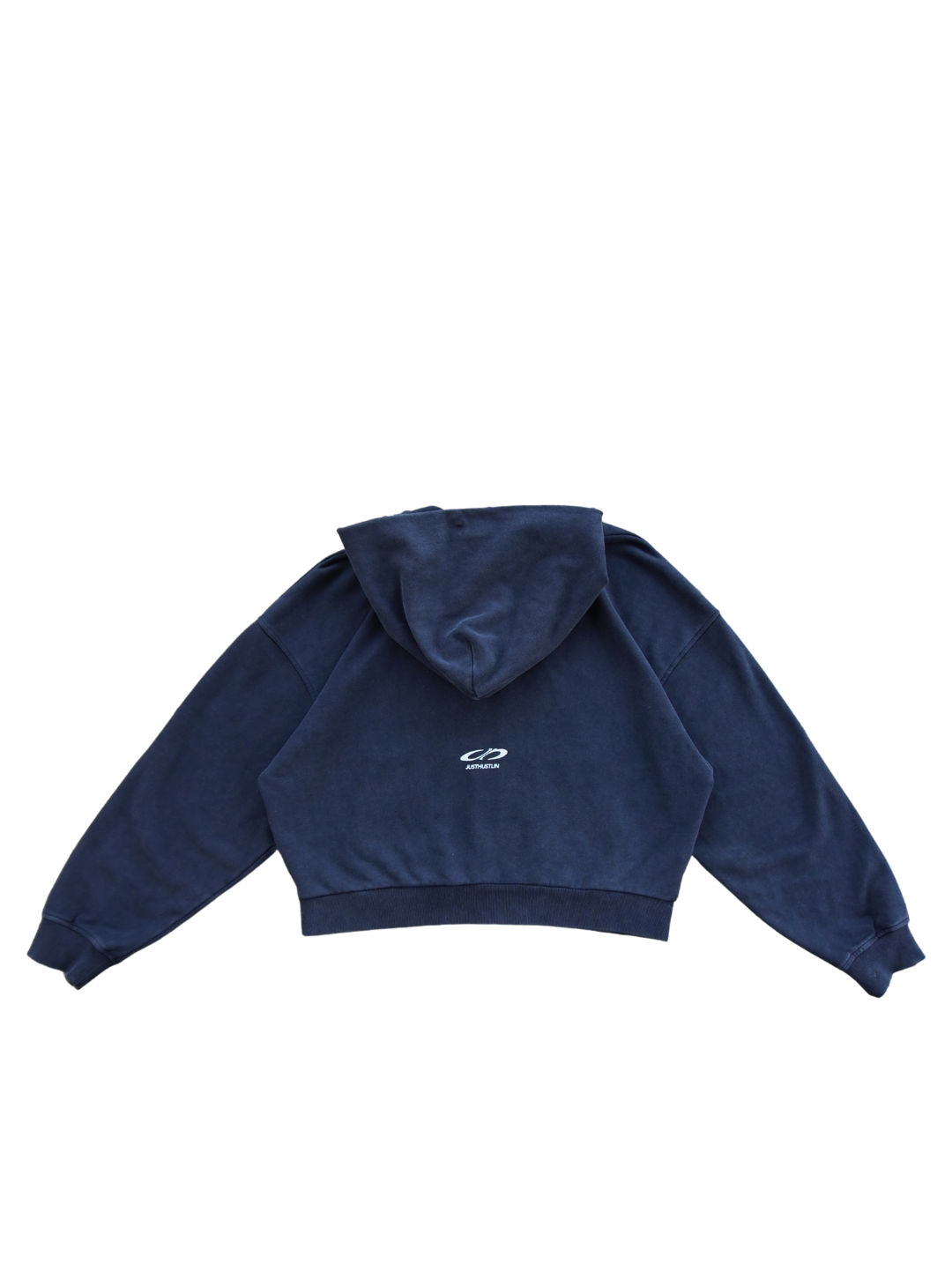 HUSTLER'S CLUB ZIP HOODIE - AGED BLACK