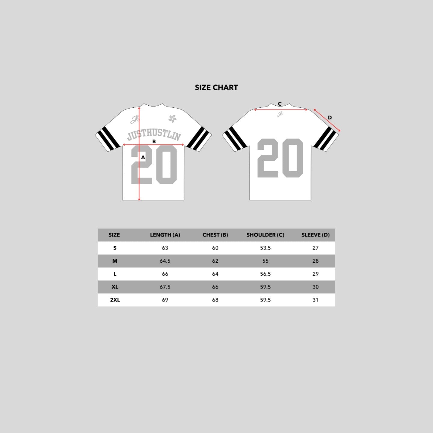 ENDZONE JERSEY - WHITE